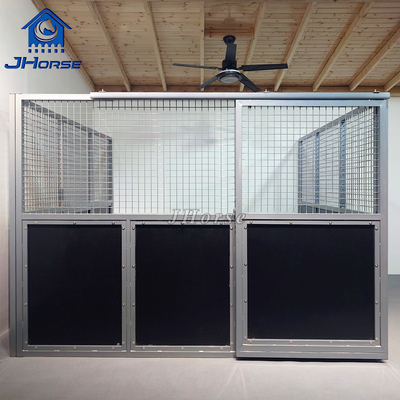 Customized Portable Bamboo Wooden Equestrian Horse Equipment Stable Doors Box Front Panels