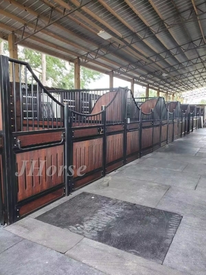 European Horse Stalls Bamboo/Pine Steel Swing European Horse Stalls