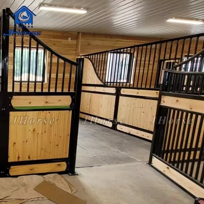Customized European Horse Stalls Powder Coated Or Galvanized