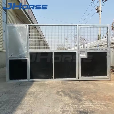 Steel Frame Weatherproof Galvanized Surface Or Powder Coated European Style Horse Stable Panel