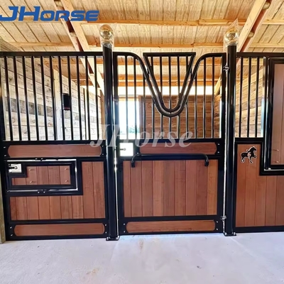 Customized Powder Coated Galvanized Horse Stall 10ft