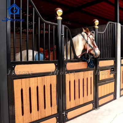 Customized Swing Door European Style Horse Barns Stable Fronts Panels For Farms
