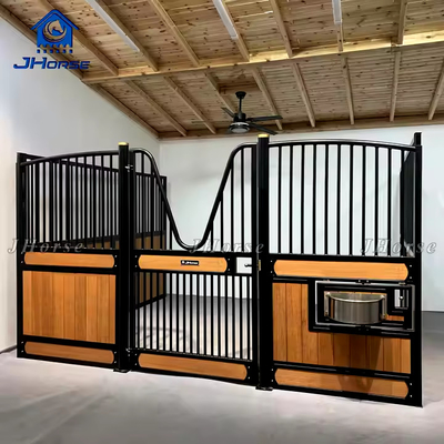 Standard Equestrian Hot Sale Bamboo Horse Stable Stall Professional Customized Horse Stall Box