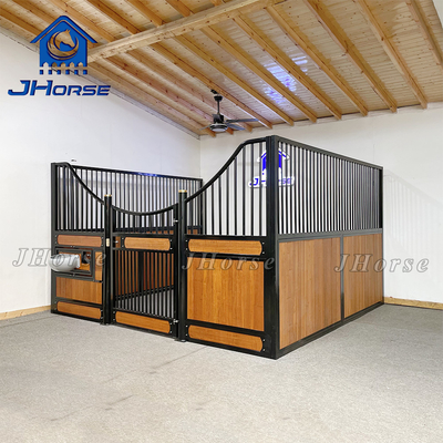 Powder Coated Or Galvanized Horse Stall Fronts Easy To Install Strength Beautiful And Practical Bamboo Fillin Wood Type