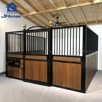 Length Welded European Horse Stall Fronts Swing Door Or Sliding Door