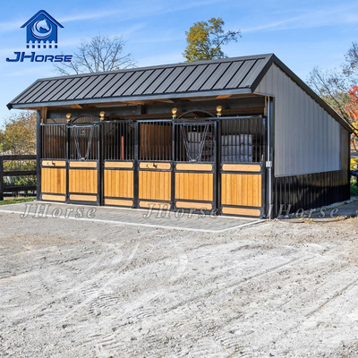 Weather Resistant Horse Stable With Inch Panel Thickness Horse Stable Stall