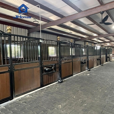 Versatile Steel Horse Stable Required Assembly for Flexible and Functional Equine Housing