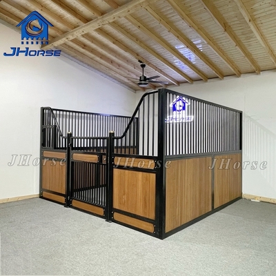 Customized Powder Coated Or Galvanized Horse Stall Fronts 2.3m Height