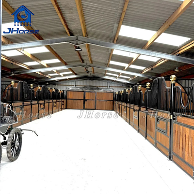 Customized Color Most Popular Equestrian Design Portable Safety Horse Stable Stall Boxes