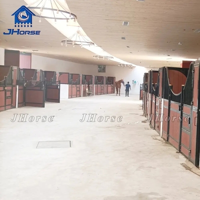 2.2m Weatherproof Bamboo Horse Equipment Doors Stall Box Stables Horses Wood Equestrian Horse Arena Panels