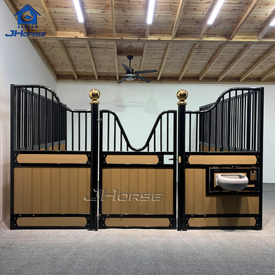 Customized Horse Stall Dividers Pine Wood Side Back Panel Partition Division Wall