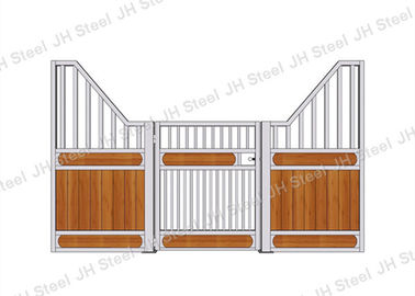 Durable Safe Metal Horse Stall Gates , Farm Galvanized Horse Panels