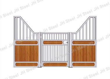 2.2m Height 3.0m Length Hot Galvanized Horse Stable Fronts