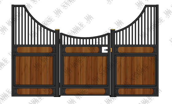 3D Metal Round Tube 3m Modern Horse Stable