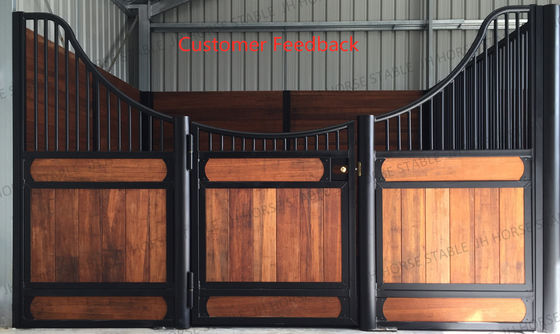 Mobile Panels Free Standing 14ft European Horse Stalls